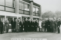 002365 The opening of Glacier Metals Company factory by John Peyton MP 1971